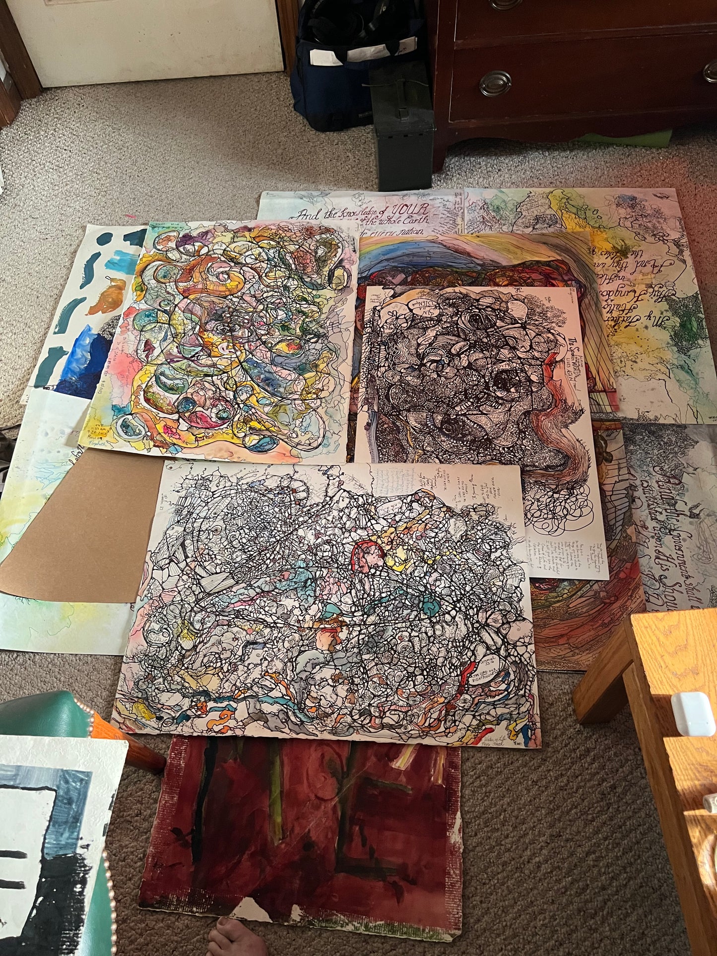 Tabitha's Closet Artworks by Nopheth Limited Editions Signed by the Artist